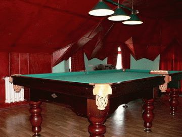 Бильярд в пансионате