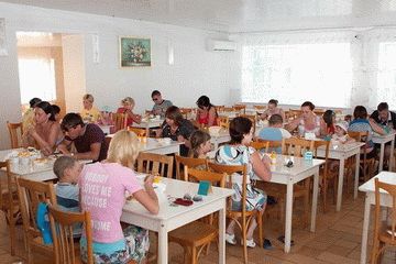 Пансионат Черноморский в Витязево