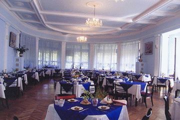 Столовая в санатории Золотой колос в Сочи