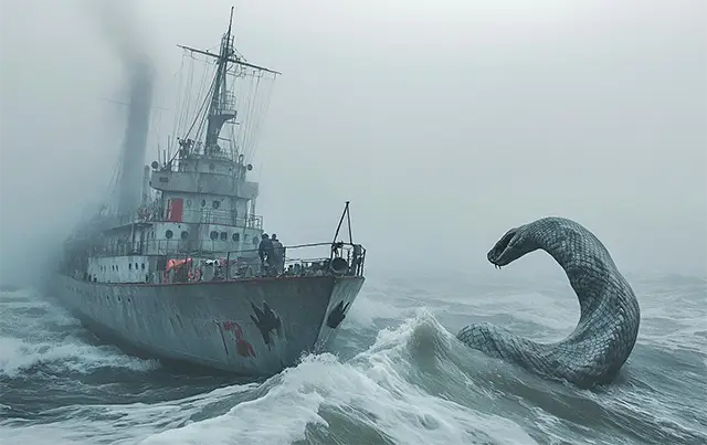 Встреча с Карадагским змеем Встреча с Карадагским змеем