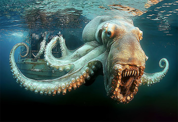 Кракен существует