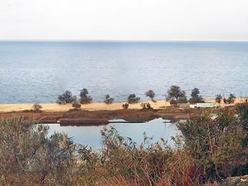 Веб-камера на озере в Голубицкой