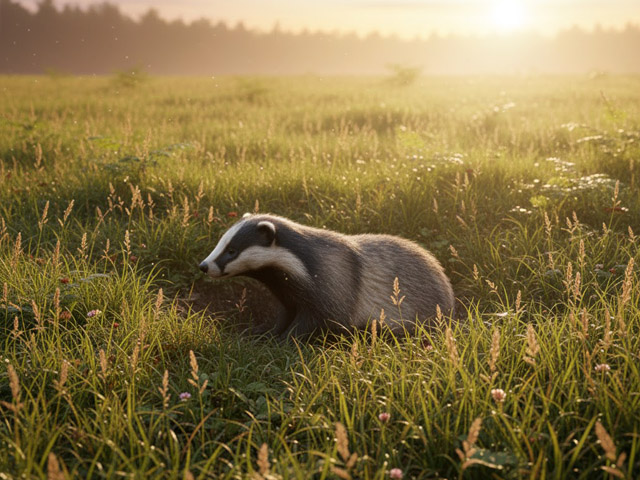 Барсук в Краснодарском крае Барсук в Краснодарском крае