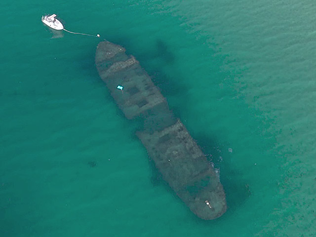 Карта затонувших кораблей Черного моря