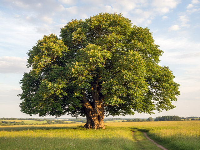 Каштан посевной