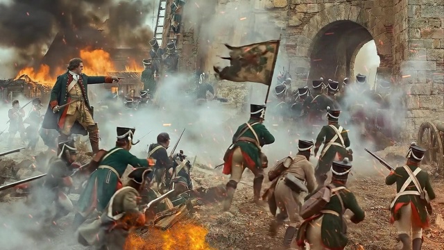 Штурм турецкой крепости русскими войсками