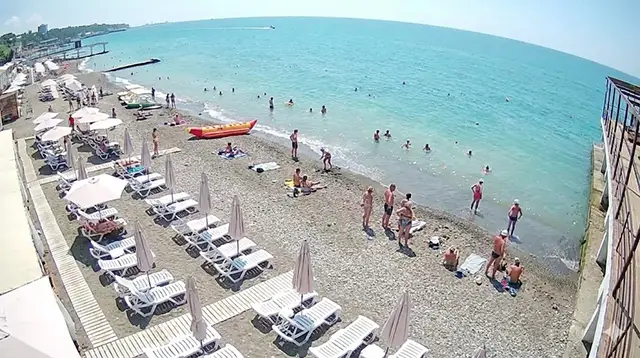 Веб-камера на пляже