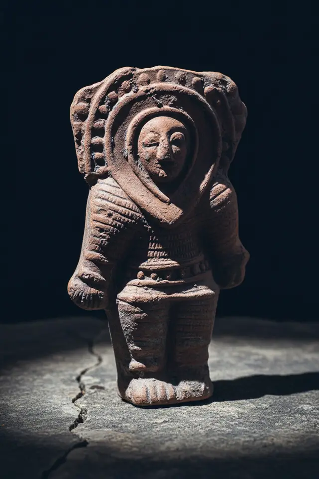 Фигурка космонавта из Эквадора Фигурка космонавта из Эквадора